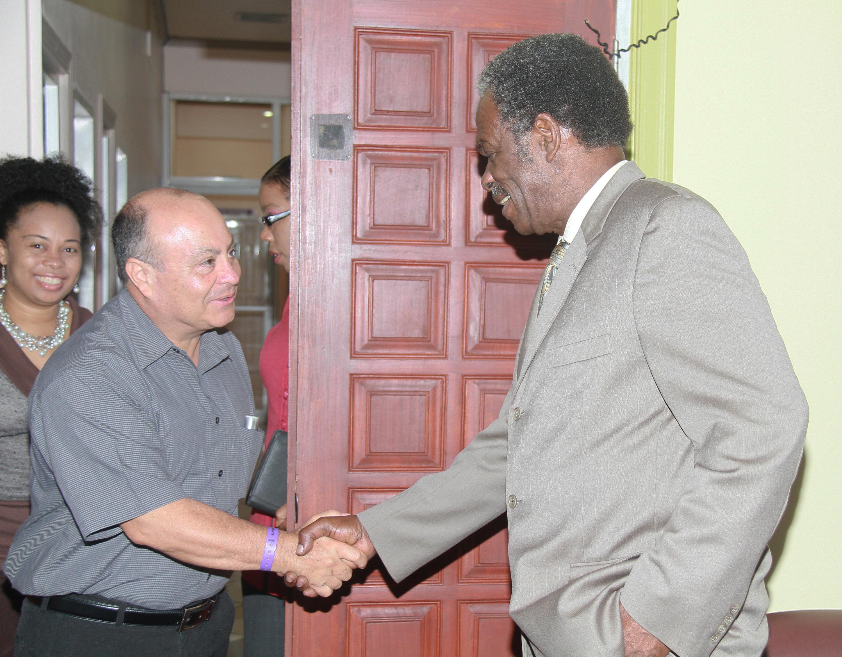 UNFPA Caribbean UNFPA pays Courtesy Call on The Honourable